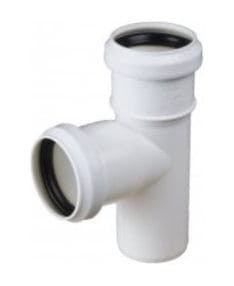 AKCES trójnik biały Ø 50/50 < 90° 20058