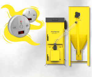 PEREKO QM-PELL EVO 18 kW kocioł na pellet z zasobnikiem W-K-PE-0039 | CZUJNIK TLENKU WĘGLA GRATIS!